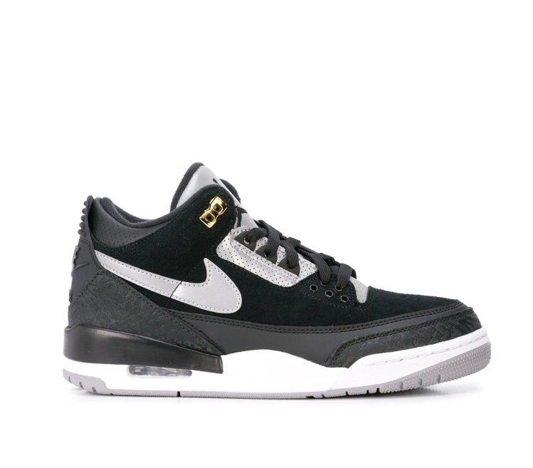 Jordan 3 "Tinker Black"