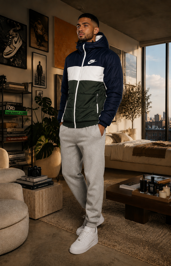 Nike Color-Block Puffer Jacket