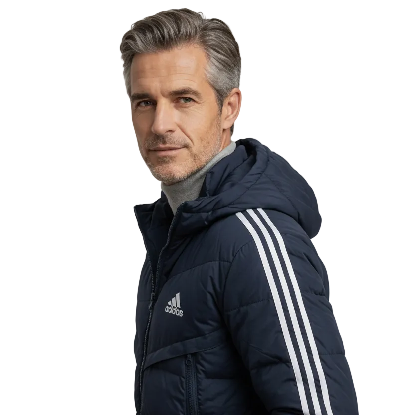 Essential Three stripe  Jacket "Black
