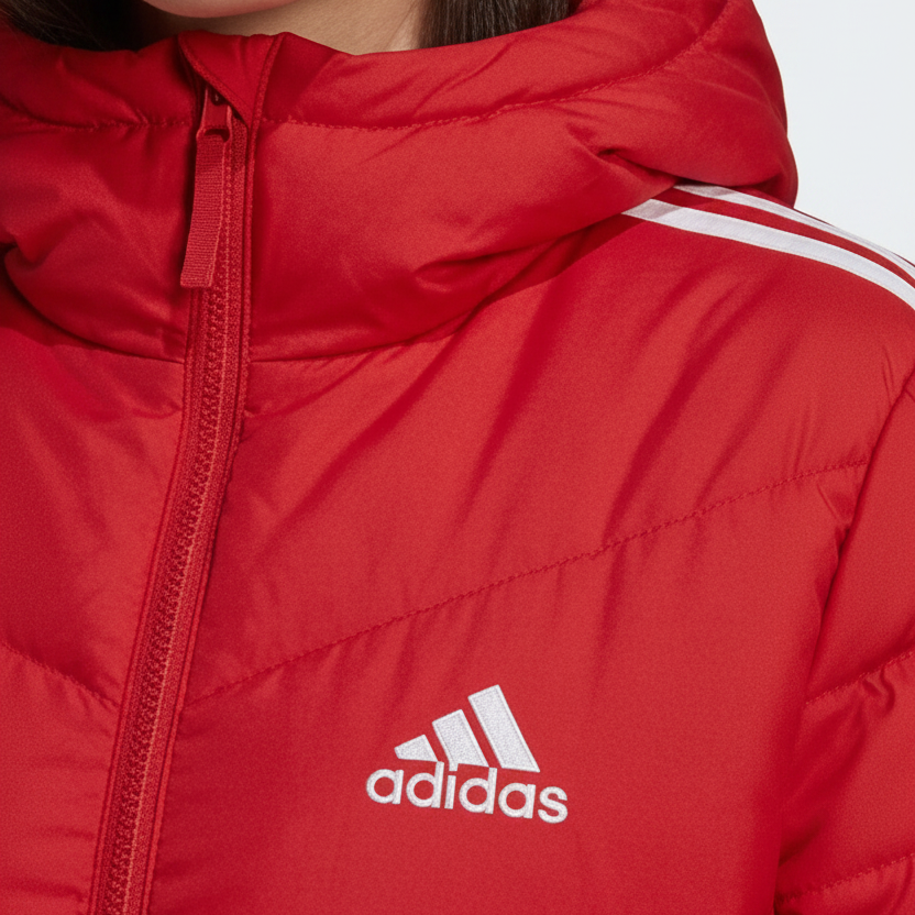 Essential Three stripe Jacket "Red