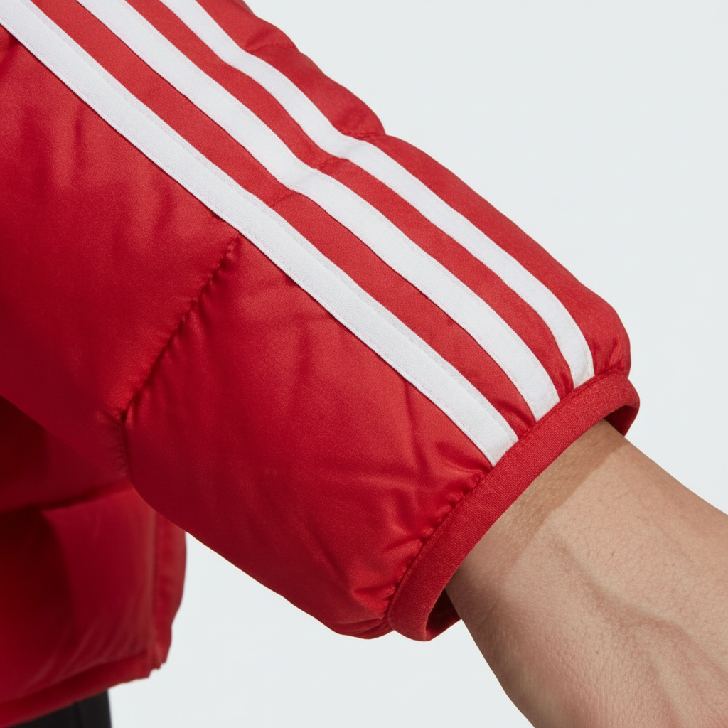 Essential Three stripe Jacket "Red