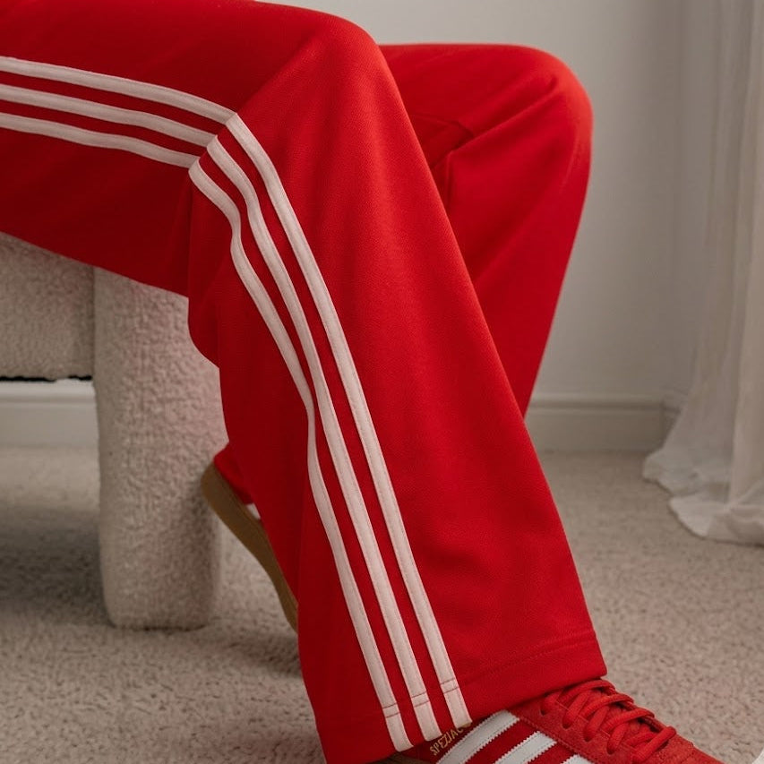 Originals Women's Three Stripes Tracksuit – Red