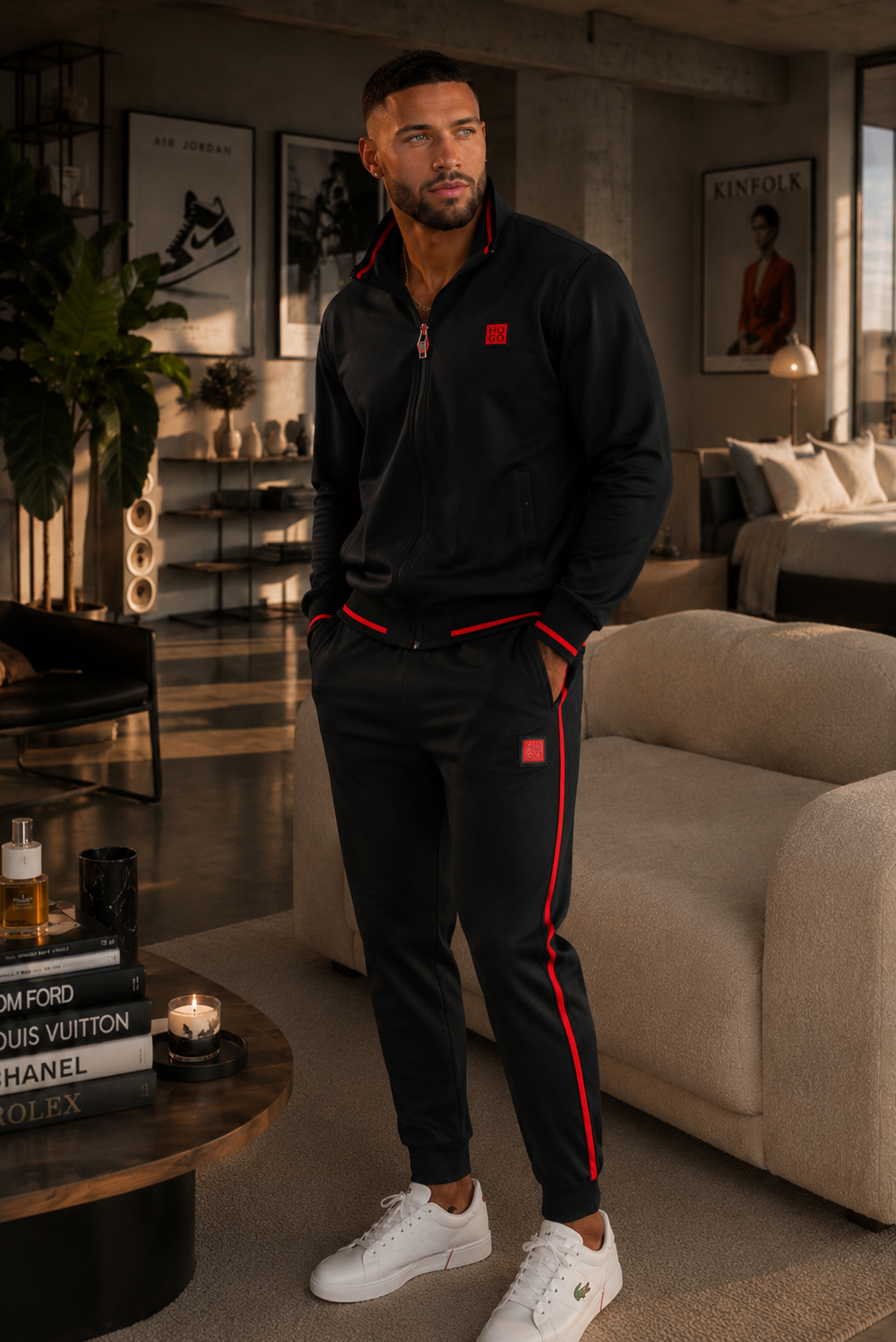 HUGO Premium Zip Tracksuit