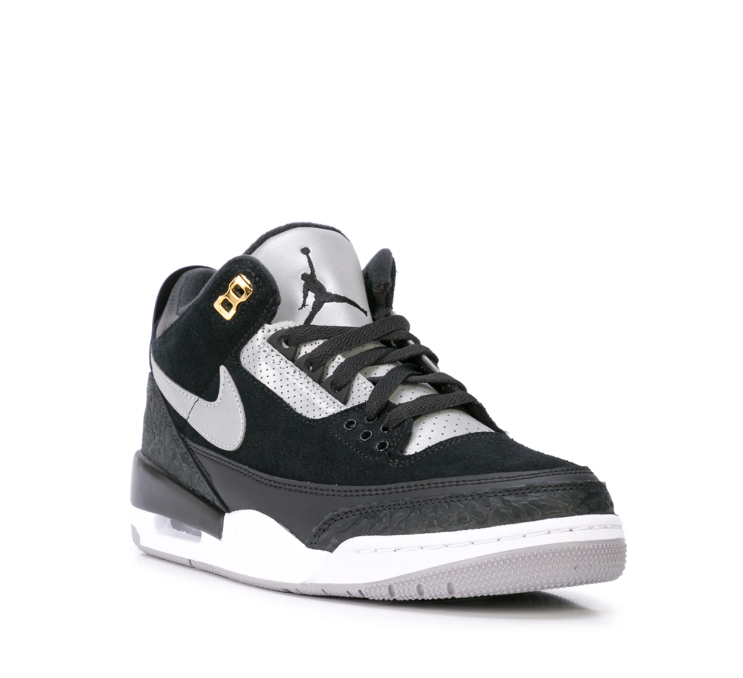 Jordan 3 "Tinker Black"