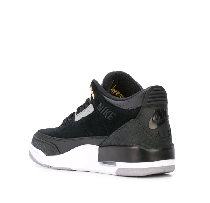 Jordan 3 "Tinker Black"
