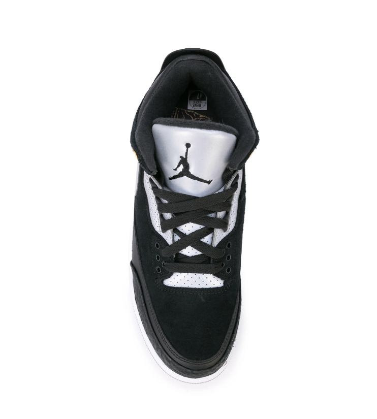 Jordan 3 "Tinker Black"