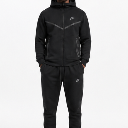 Swoosh Fleece Nylon/Spandex Tracksuit