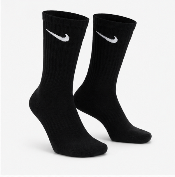 Nike Everyday Cushioned Crew Socks - Black