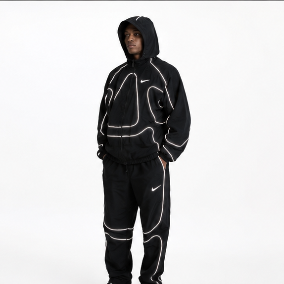 Nike x Corteiz NRG Onyx Tracksuit “Black/Reflective”